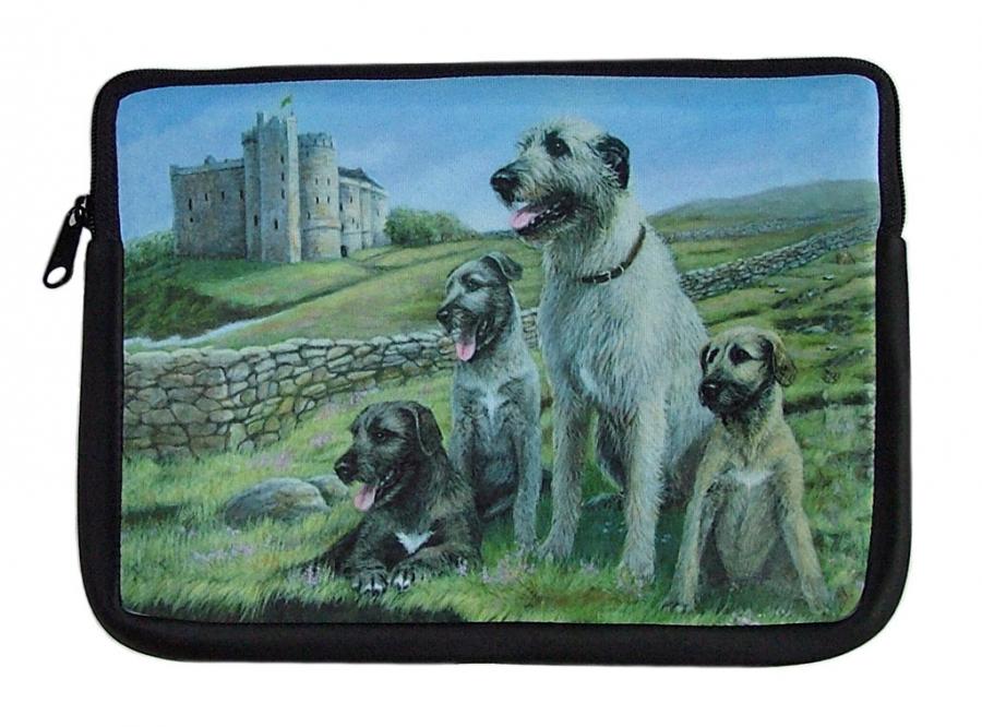 Irish Wolfhound netbook sleeve 1