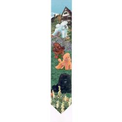 Poodle 1 Tapestry Bell Pull