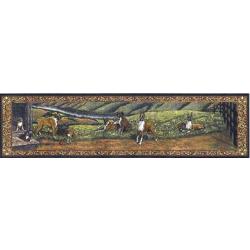 Boxer Tapestry Table Runner