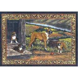 Boxer 2 Single Tapestry Placemat