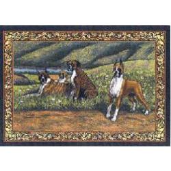 Boxer 3 Single Tapestry Placemat