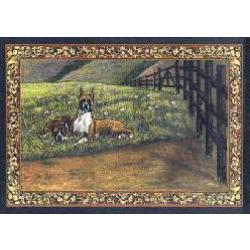 Boxer 4 Single Tapestry Placemat