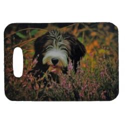 Bearded Collie #28 luggage tag