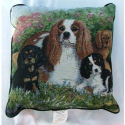 Cavalier King Charles Spaniel Picture Pillow #4