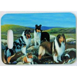 Collie 3 luggage tag