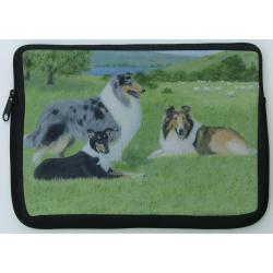 Collie Picture Netbook Sleeve #1