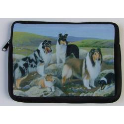 Collie Picture Netbook Sleeve #3