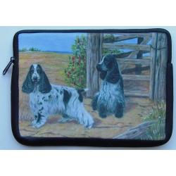 English Cocker Spaniel Picture Netbook Sleeve #3