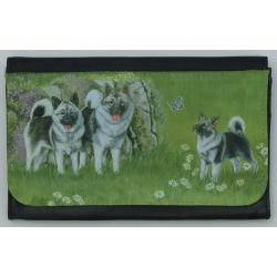 Norwegain Elkhound Picture Wallet #5B