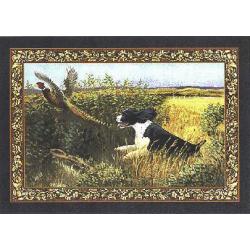 English Springer Set of Four Tapestry Placemats