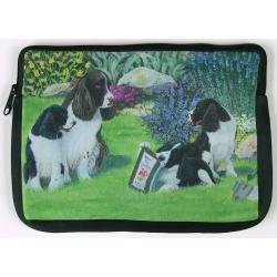 English Springer Picture Netbook Sleeve #1