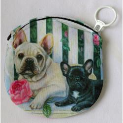 Frenchie 6A coin purse side 1