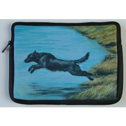 Flat-Coated Retriever Picture Netbook Sleeve #5