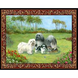 Havanese 4 Single Tapastry Placemat
