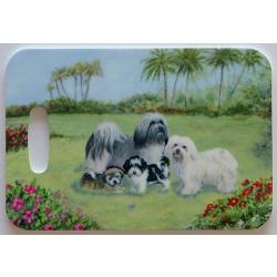 Havanese 4 Luggage Tag