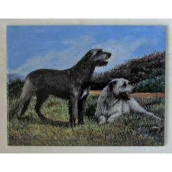 Irish wolfhound tile 2