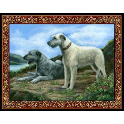 Irish Wolfhound 4 Single Tapestry Placemat