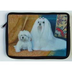 Maltese Picture Netbook Sleeve #1