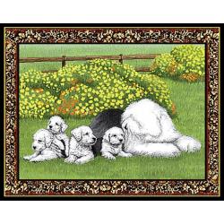 Old English Sheepdog Single Tapestry Placemat #1