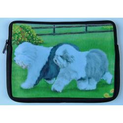 Old English Sheepdog Picture Netbook Sleeve #2