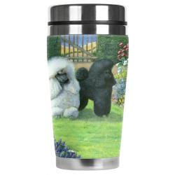 Poodle travel mug