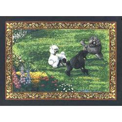 Poodle 1 Single Tapestry Placemat