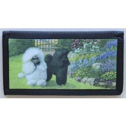Poodle Picture Checkbook Cover #4