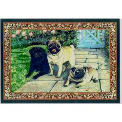 Pug 1 Single Tapestry Placemat