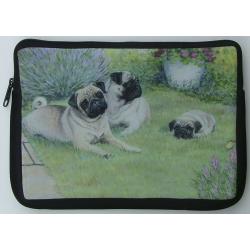 Pug Picture Netbook Sleeve #3