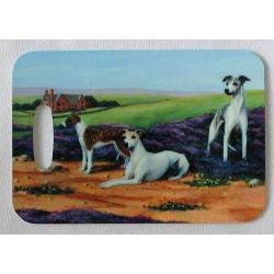 Whippet 2 luggage tag