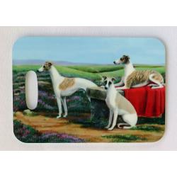Whippet 4 luggage tag