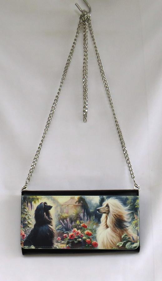 Afgan 26/27 clutch wallet with chain