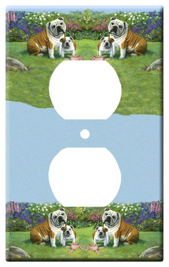 bulldog outlet plate 4a - M