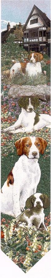Brittany Spaniel Bell Pull