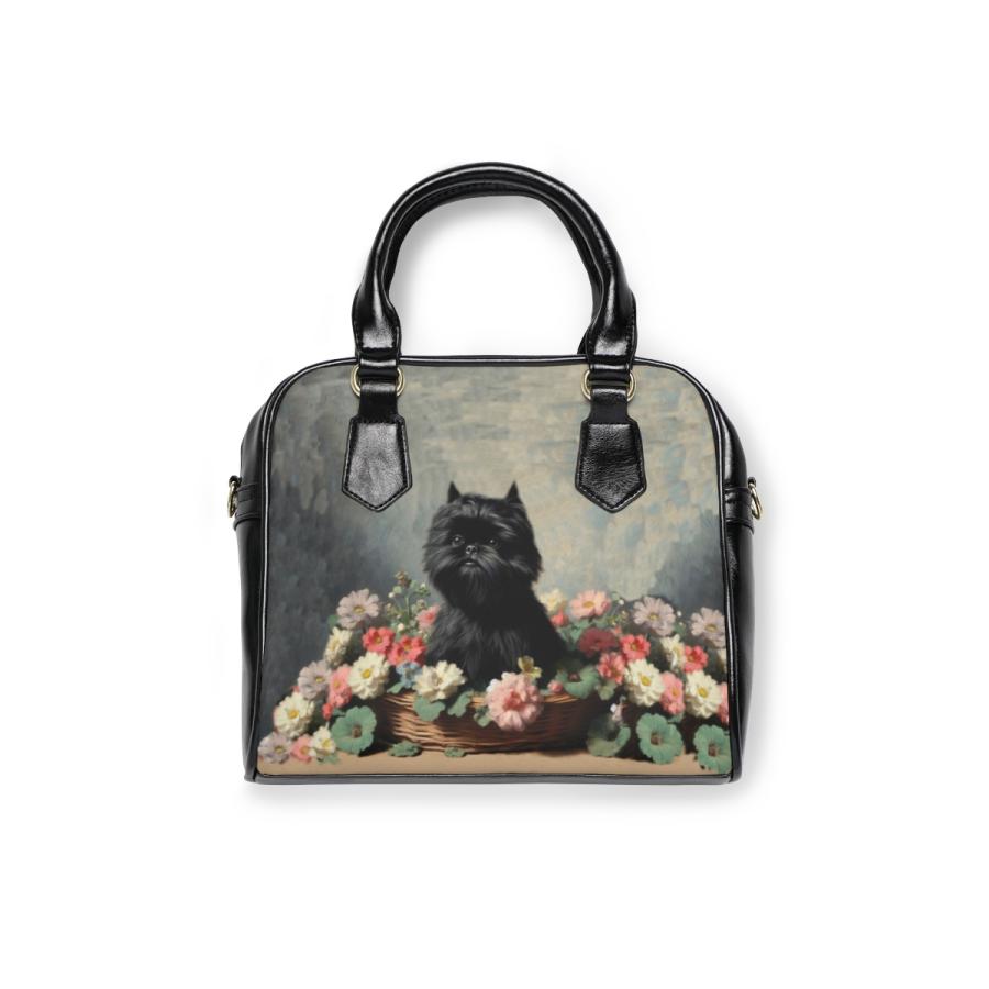 Affenpinscher handbag front