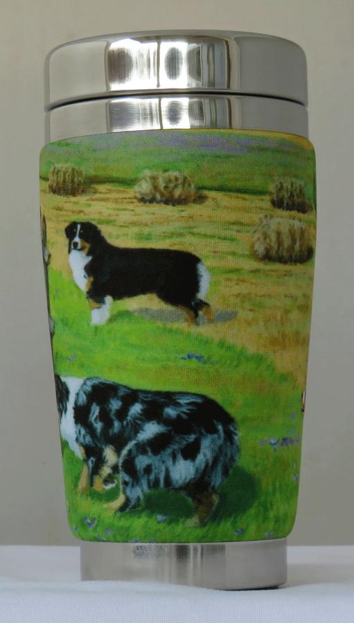 Aussie 4 travel mug left