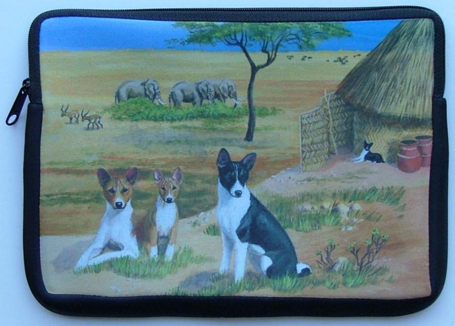 Basenji Picture Netbook Sleeve #3