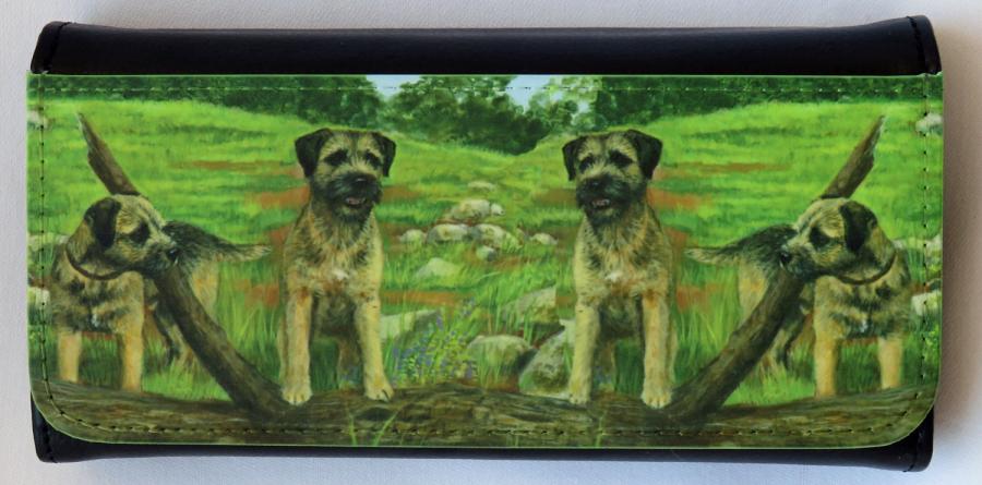 Border Terrier 1 glasses case