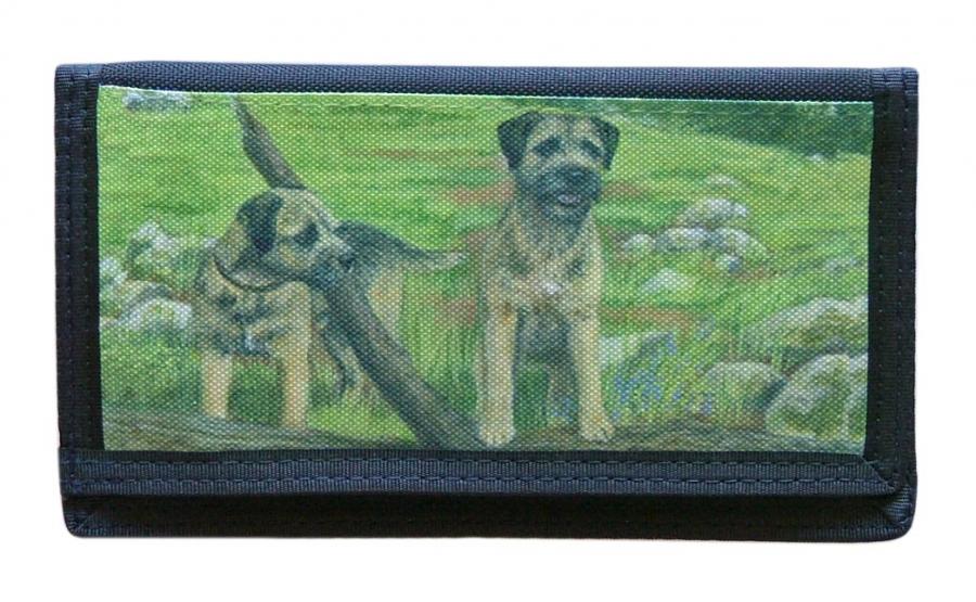 Border Terrier 1 checkbook cover