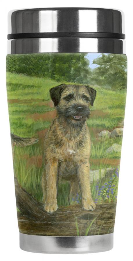 border terrier mug