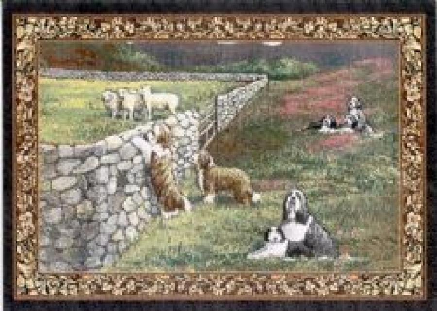 Bearded Collie Tapestry Placemat #3