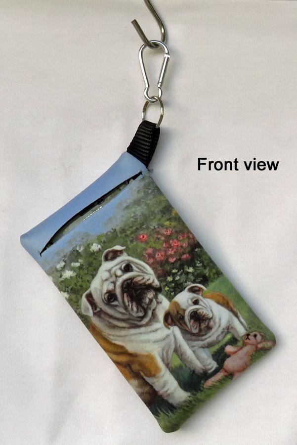 Bulldog 4 cell phone holder - front