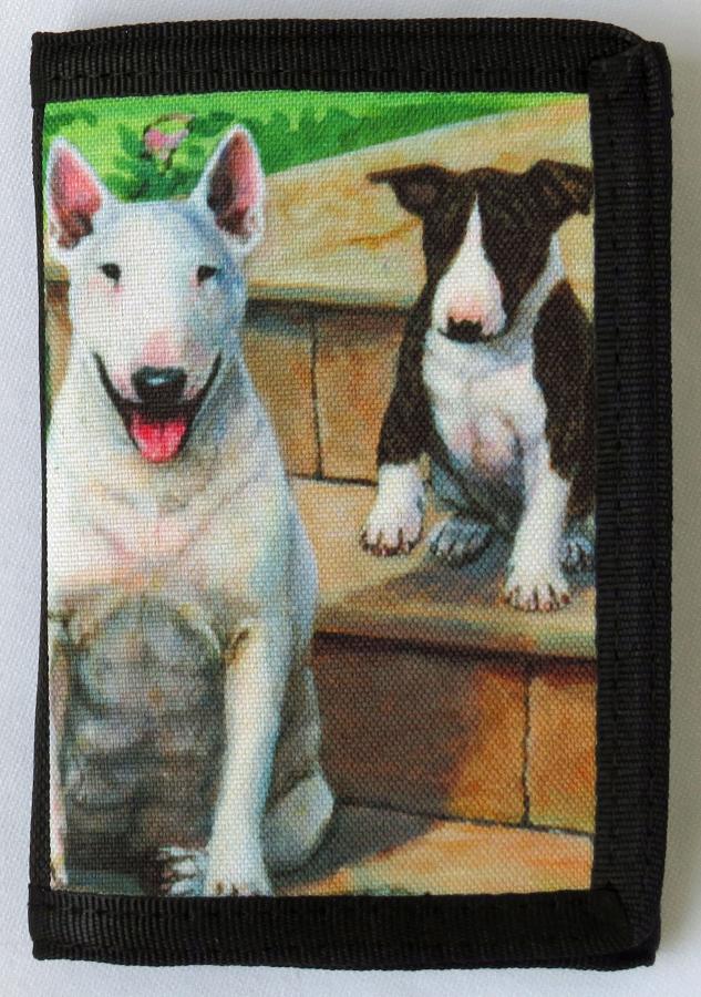 Bull Terrier 1 trifold wallet
