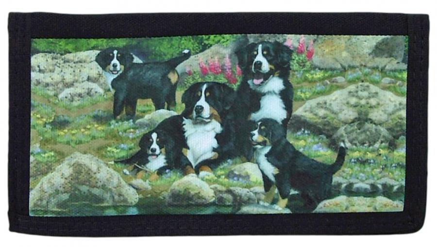 Bernese Mt Dog Checkbook Cover #3