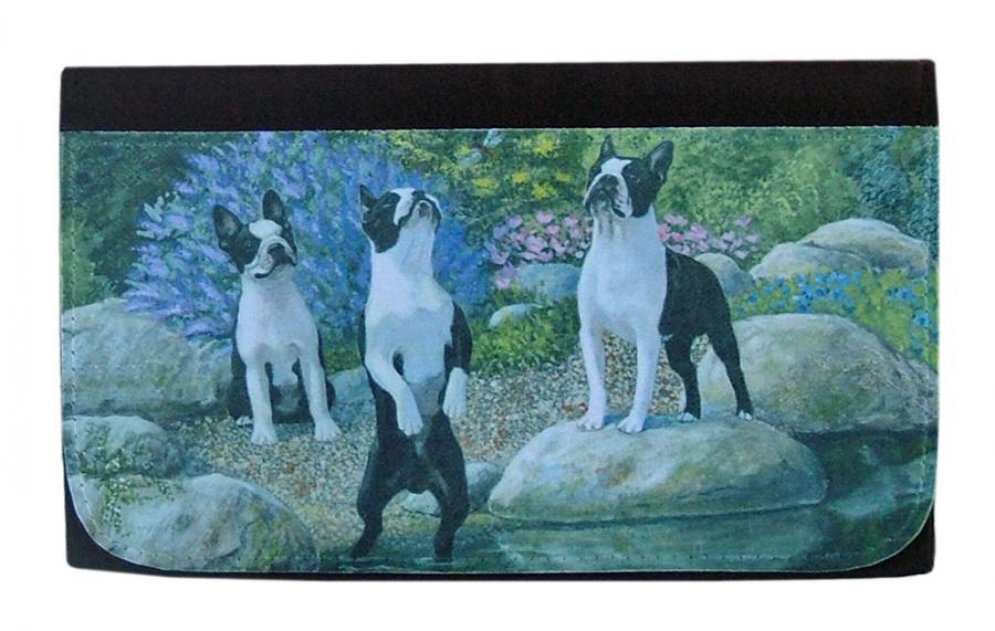 Boston terrier wallet 1