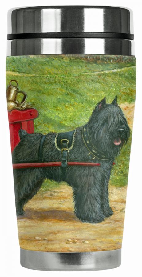 Bouvier travel mug