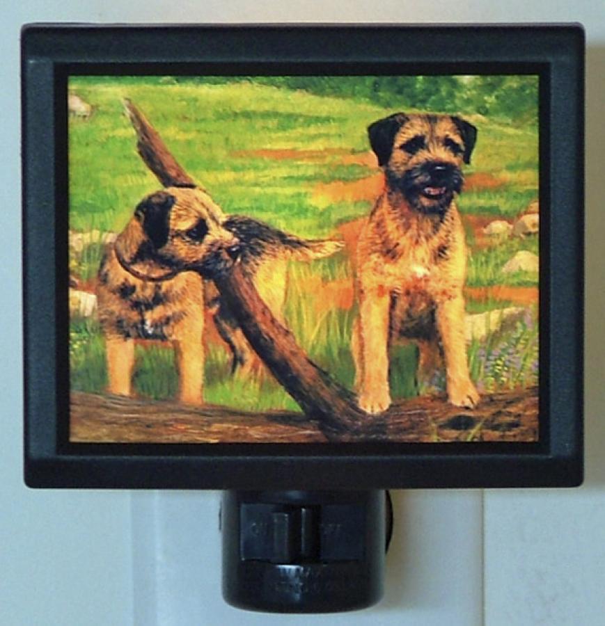 Border Terrier Picture Nightlight #1