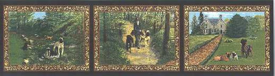 Bullmastiff Tapestry Table Runner