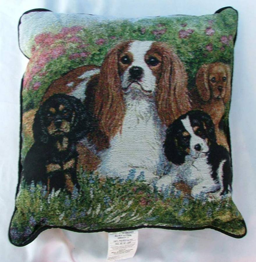 Cavalier King Charles Spaniel Picture Pillow #4
