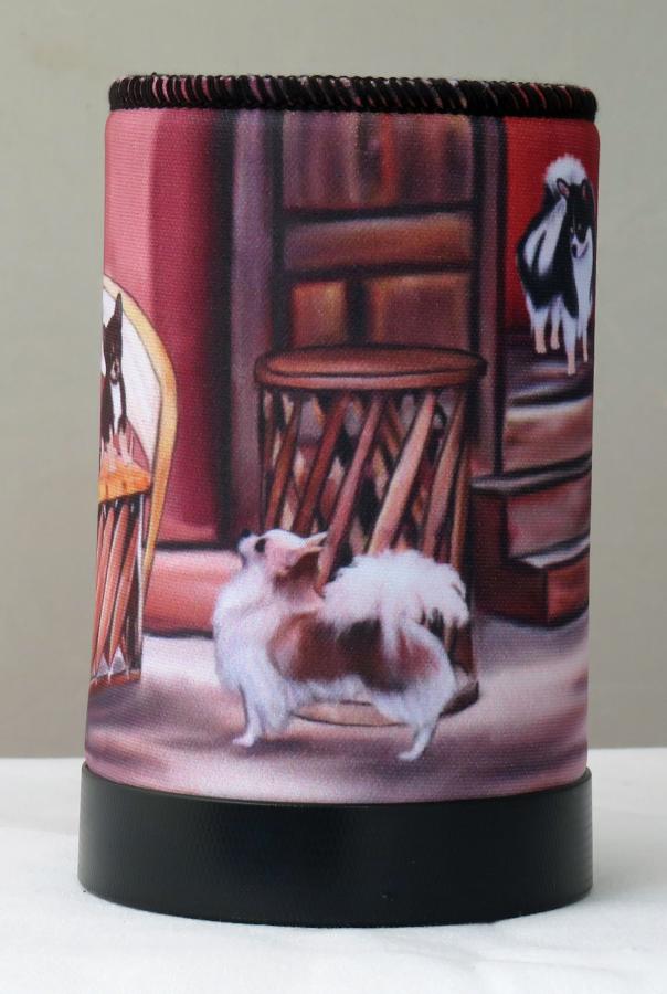 Chihuahua 4 koozie - front